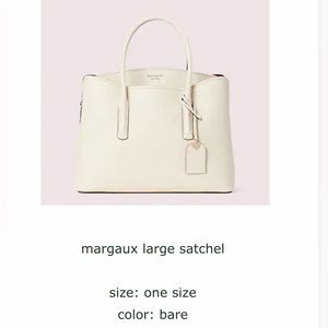 Kate Spade Purse in Color Bare (Margaux Large Satchel)